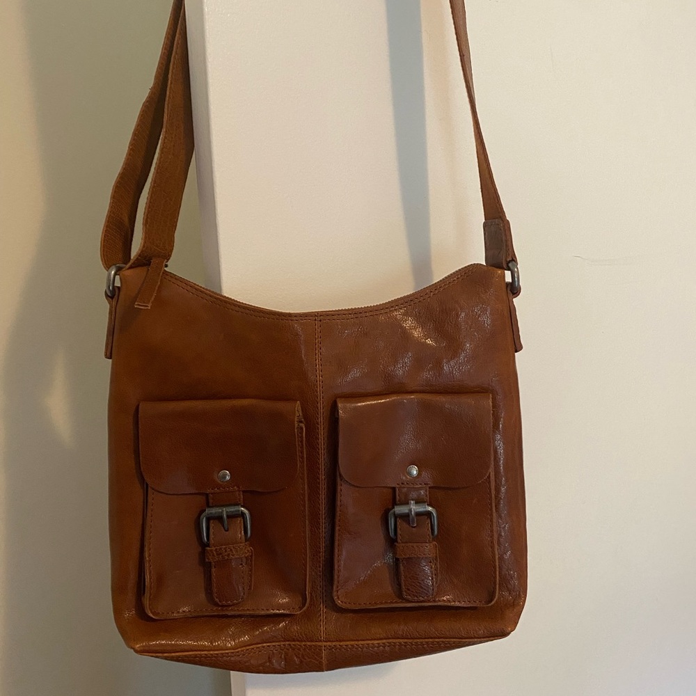 Spikes and Sparrow Genuine Leather crossbody